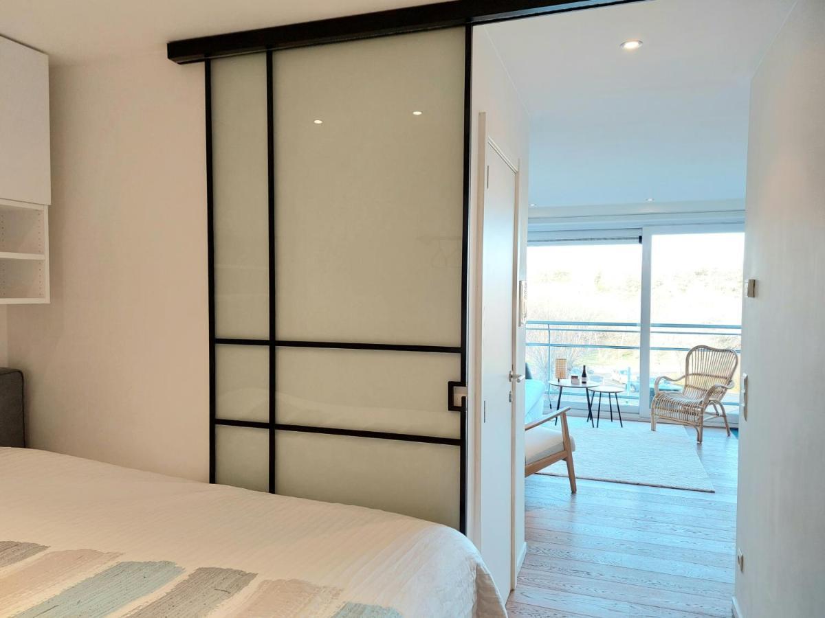 Studio 3 Bredene Met Strandcabine Екстериор снимка